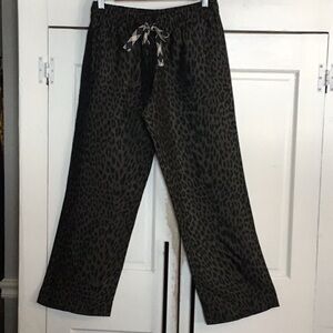 Zadig & Voltaire Pomy Jac Leo Animal Print Pants